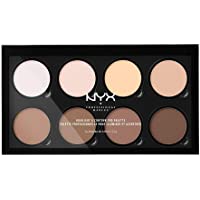 Los mejores  - NYX Professional Makeup Paleta de contouring Highlight &amp- Contour Pro Palette- Kit de contouring en polvo- 8 tonos de…